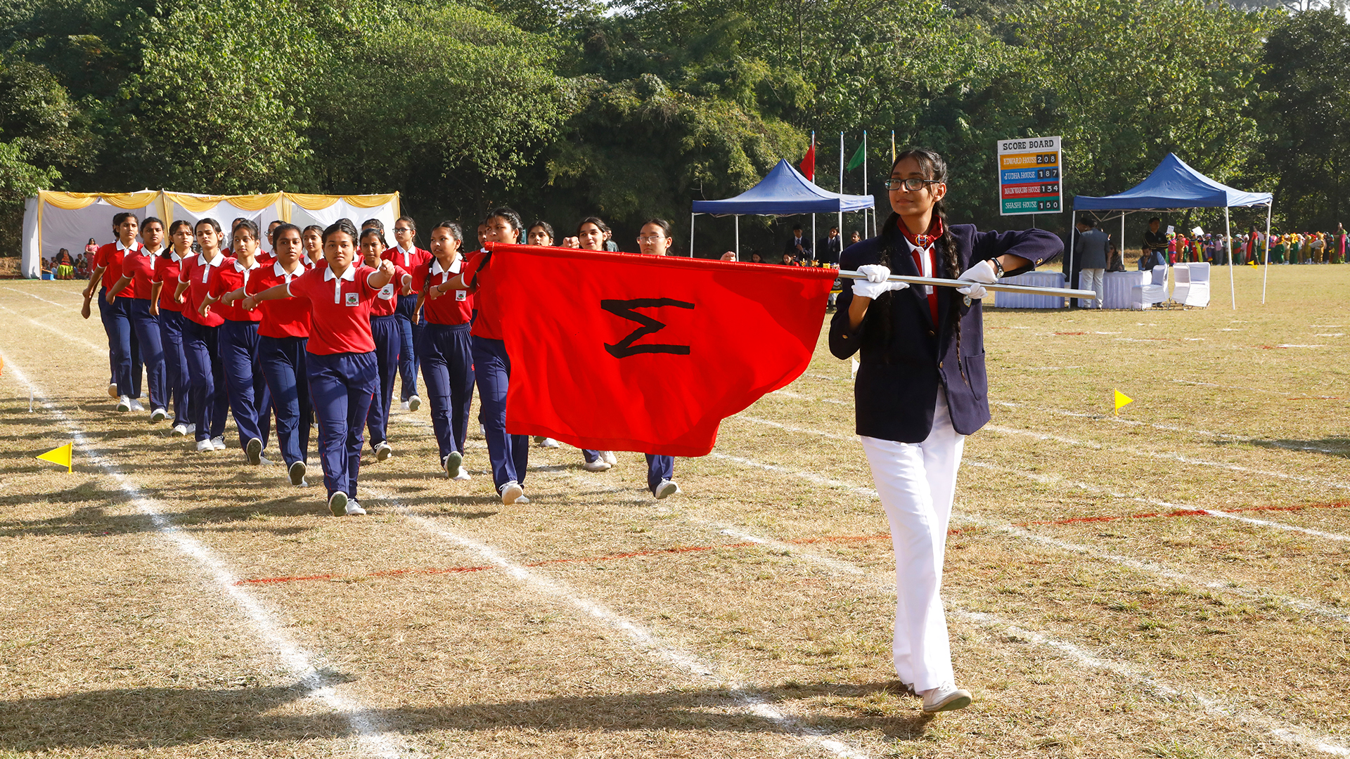 Marching in style, leading with pride